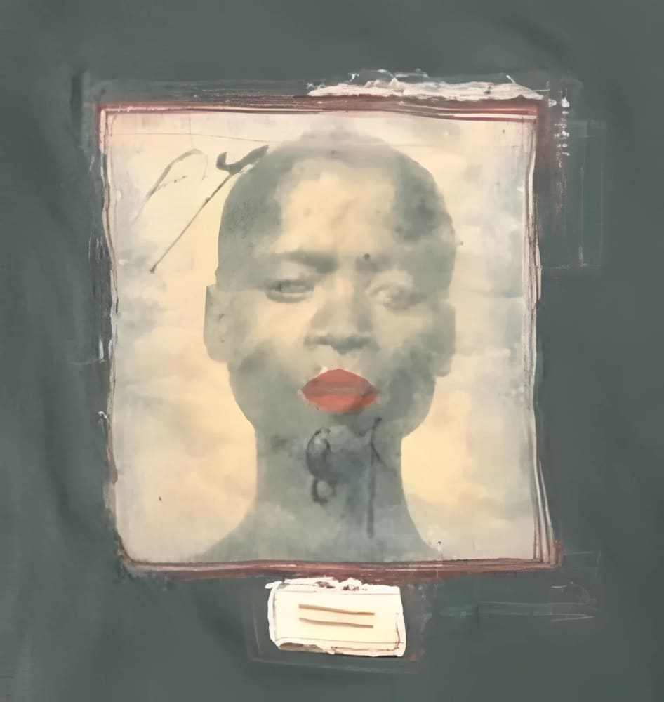 Black Women T-shirt by h.m. Peavy No.2