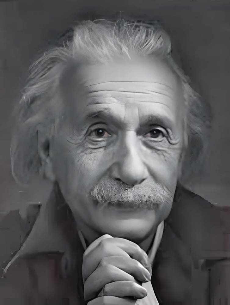 Albert Einstein Red Eyes T-shirt by h.m. Peavy