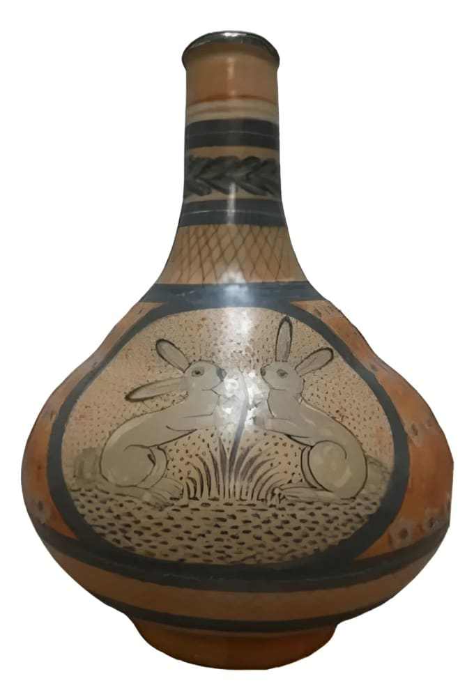 Amado Galvan Ceramic Art Vase