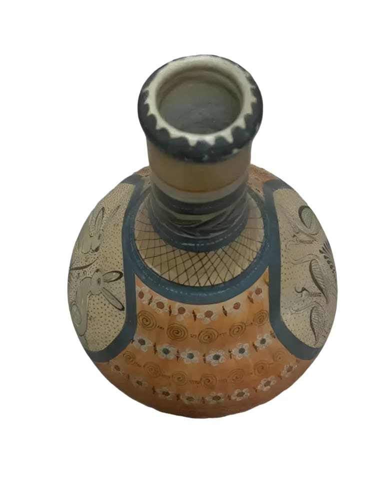 Amado Galvan Ceramic Art Vase
