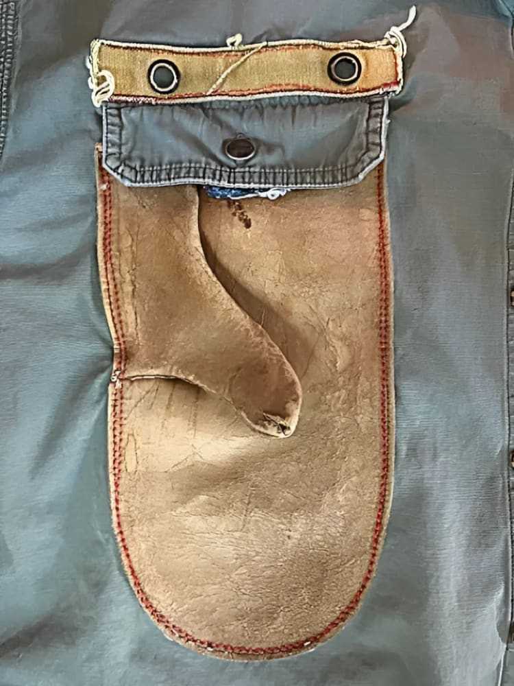 American Worker Shirt on an Upcycled Carhartt by h.m. Peavy - Re - psychles Vintage Shop & Art Gallery