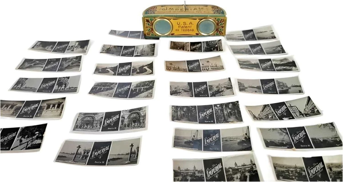 Antique Stereoscope - Re - psychles Vintage Shop & Art Gallery