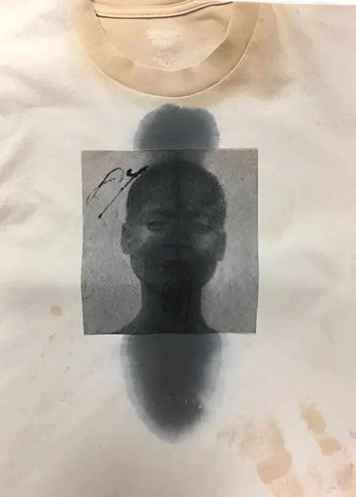 Black Woman T-shirt by h.m. Peavy No.3