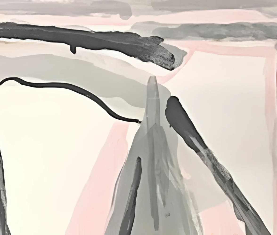 Bram van Velde Signed Gouache Print