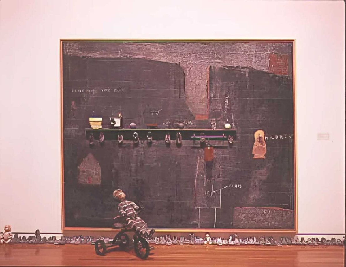 Child's Album Assemblage & Construction by h.m. Peavy - Re - psychles Vintage Shop & Art Gallery
