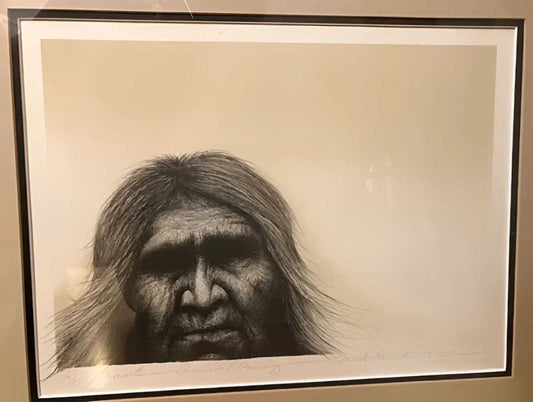 Frank Howell's Ceremonial Passing Lithograph 35/75 Edition - Re - psychles Vintage Shop & Art Gallery