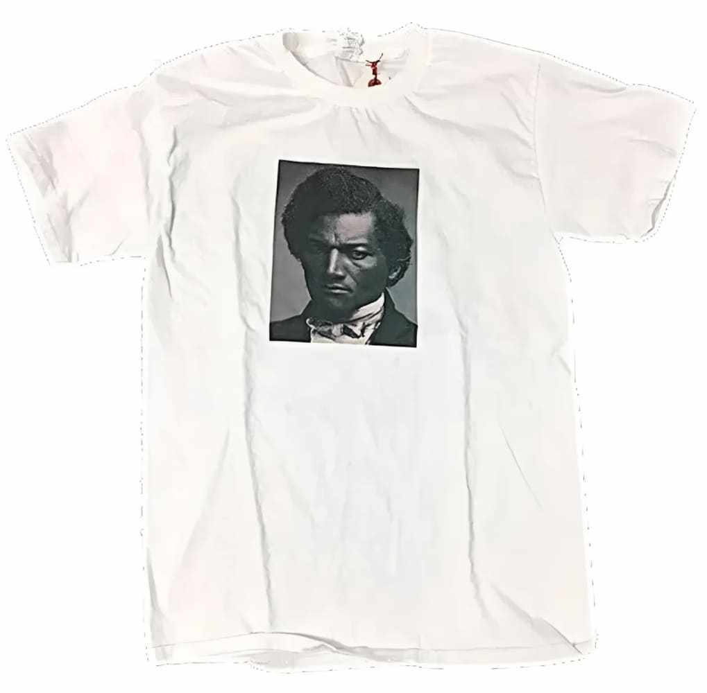 Fredrick Douglas T-shirt by h.m. Peavy - Re - psychles Vintage Shop & Art Gallery