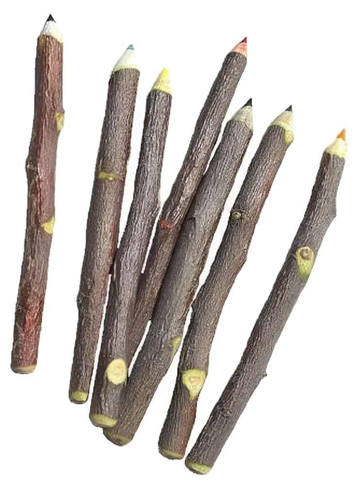 Handmade Apple Pencil: 7 Color Choices - Re - psychles Vintage Shop & Art Gallery
