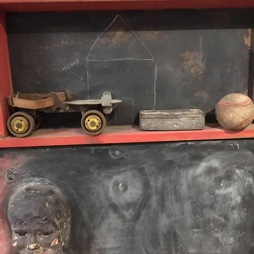 h.m. Peavy - Schoolhouse Assemblage & Construction 1984
