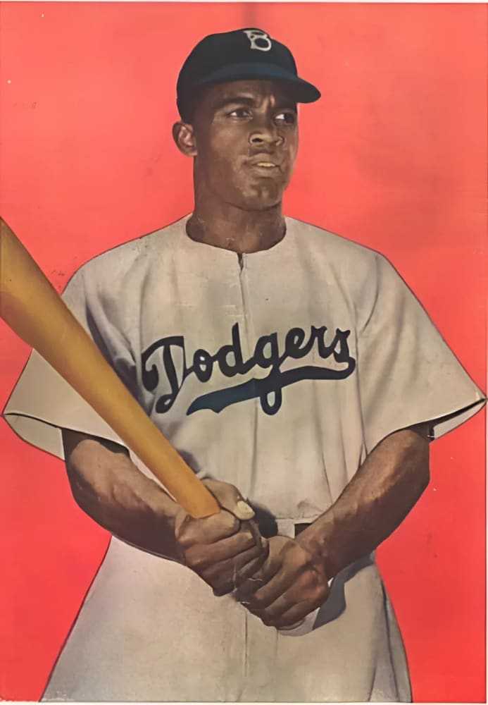 Jackie Robinson T-shirt by h.m. Peavy No.42