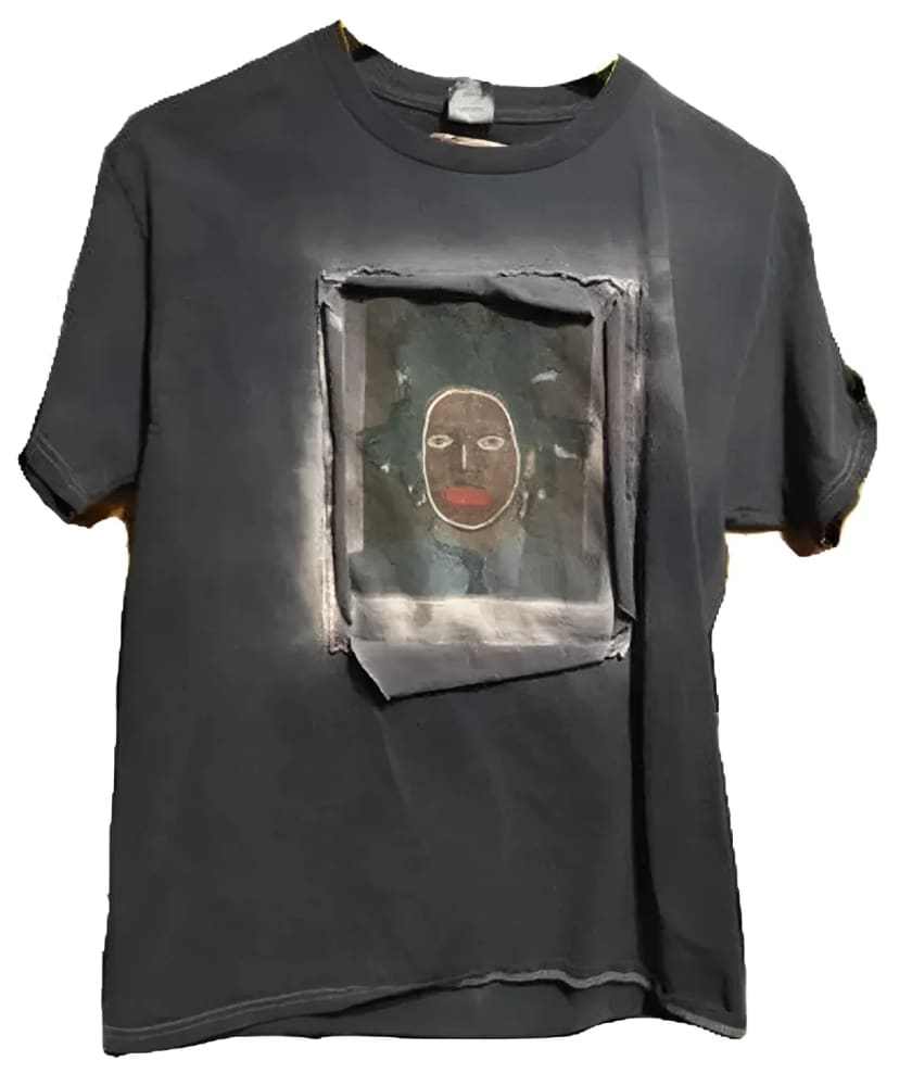 Jean-Michel Basquiat Reconstructed T-shirt by h.m. Peavy