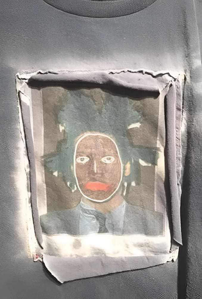 Jean-Michel Basquiat Reconstructed T-shirt by h.m. Peavy