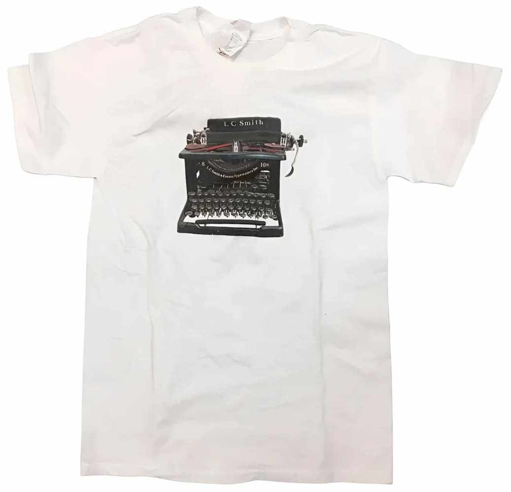 L.C. Smith Typewriter T-shirt by h.m. Peavy