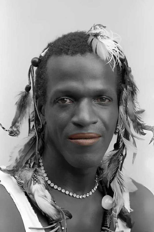 Marsha P. Johnson T-shirt by h.m. Peavy - Re - psychles Vintage Shop & Art Gallery