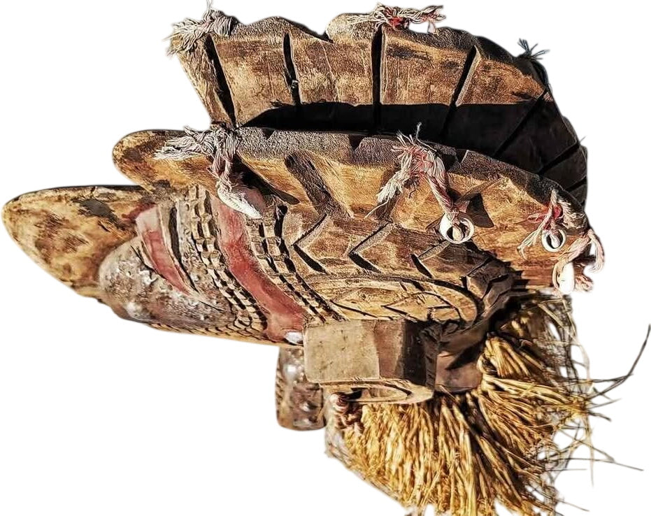 African West Guinea Baga Nimba Shoulder Masquerade