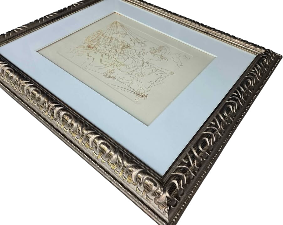 Salvador Dali (1904-1989) "Autumn" Framed Etching