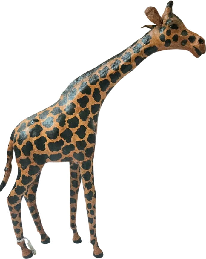 Giraffe model on a white background