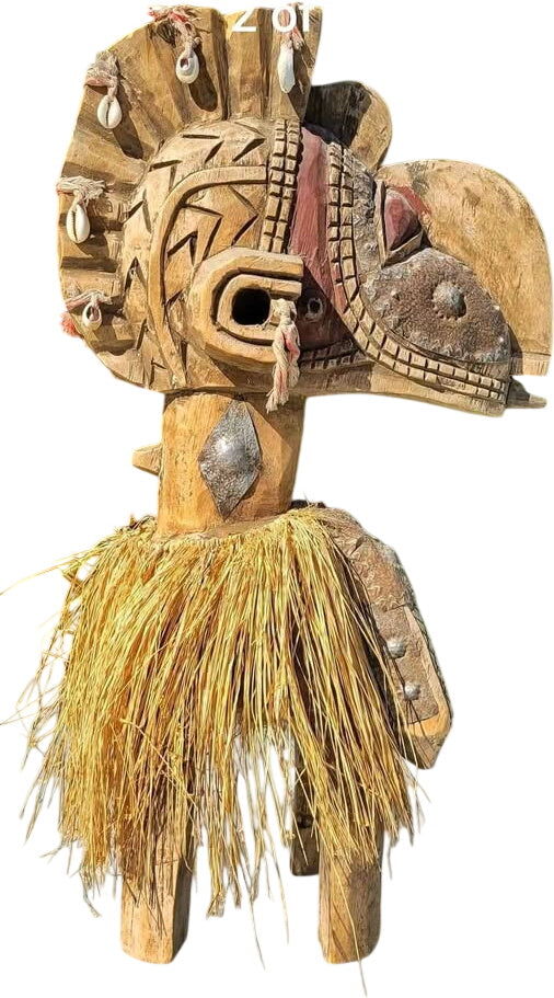 African West Guinea Baga Nimba Shoulder Masquerade