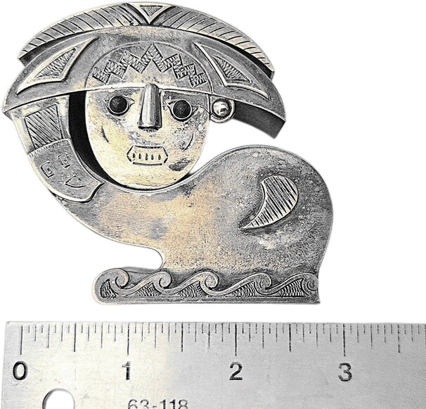 Peruvian Silver Keepsake Box