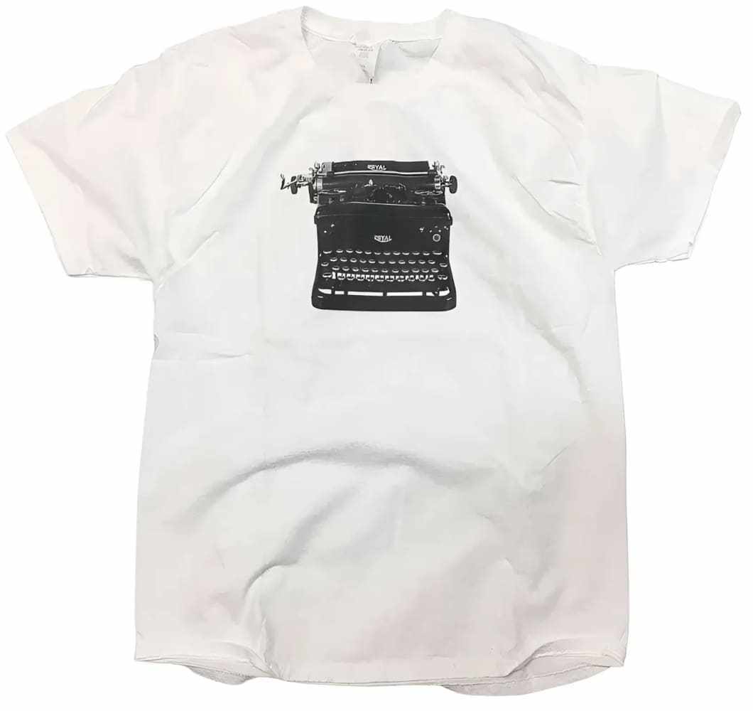 Royal Typewriter T-shirt by h.m. Peavy