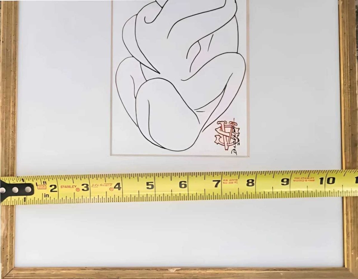 Sergio V. Diavelez Ink Drawing - Re - psychles Vintage Shop & Art Gallery